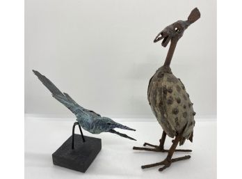 Sculptures Of Birds, Smaller By Artist James Rivington Pyne