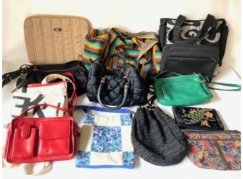 14 Handbags: Tumi Laptop Sleeve, Calvin Klein & More
