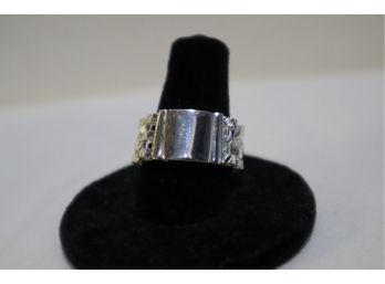 925 Sterling Silver Italy Milor Collapsible Ring Size 7
