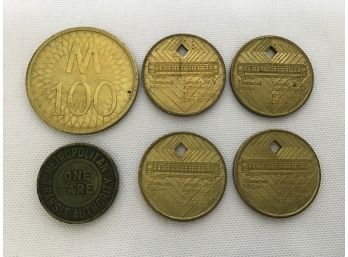 NYC Subway Tokens 75th Anniversary Coins 1904-1979, Plus