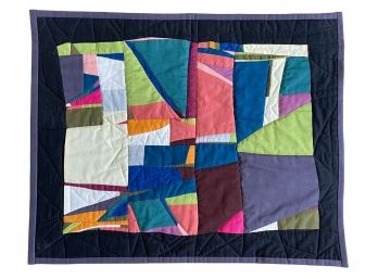 At Loose Ends, 1999 - Laura Berman Quilted Wall Hanging.