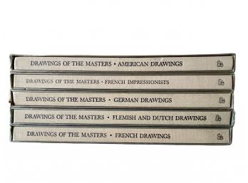 Drawings Of The Masters, 5 Book Set. Each Book Comes In Its Own Box. Nice Gift Set For The Art Lover.