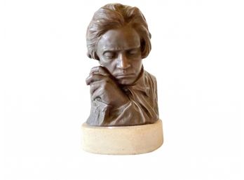 Roll Over Beethoven. Tabletop Statuette On Stone Base.
