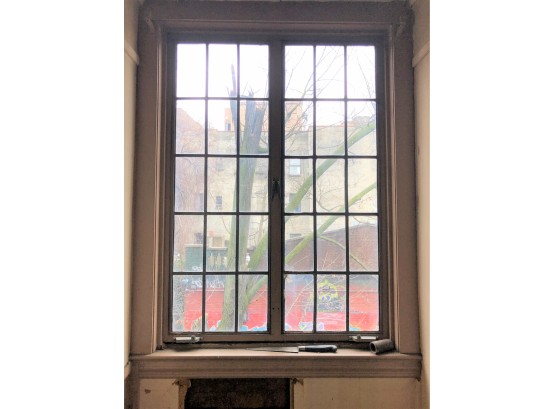 A Collection Of 5 Leaded Glass Fenestra Casement Windows B