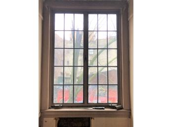 A Collection Of 5 Leaded Glass Fenestra Casement Windows B