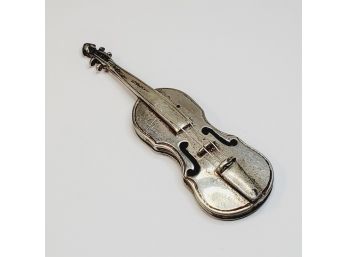 Unique Vintage .800 Silver Violin