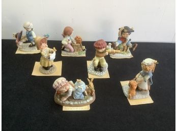 The Cobblestone Kids Porcelain Figurine Collection Lot #1