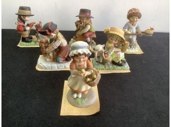 The Cobblestone Kids Porcelain Figurine Collection Lot #2