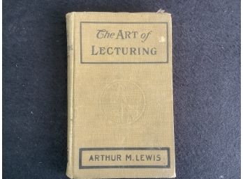The Art Of Lecturing Book