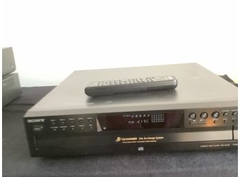 Sony 5 CD Changer Disc Exchange System
