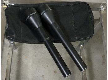 Two SHURE Handheld Microphones - Model VP64 - Both In Good Condition - Both Said To Be In Working Condition