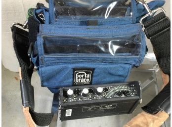 Fantastic SOUND DEVICES Model 302 Portable Three (3) Channel Compact Field Mixer With Porta Brace Case