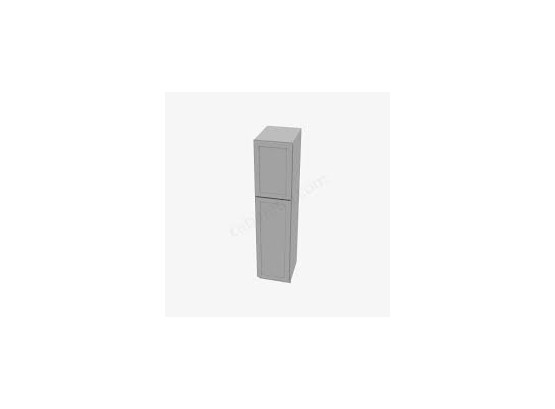 A Forevermark Large Kitchen Cabinet - Utility/broom - Lair Grey Shaker