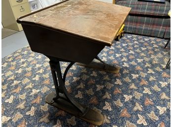 Vintage Or Antique School Desk Resto Project