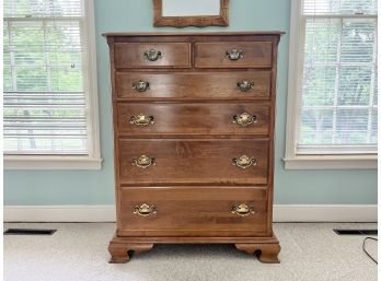 Vintage Ethan Allen 6 Drawer Maple Dresser