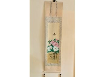 Original Kekejiku Hanging Scroll By-Keichu Yamada (1868-1934)  - National Treasure