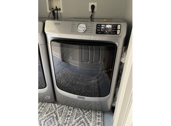 Maytag Commercial Front Loading Dryer In Brushed Stainless