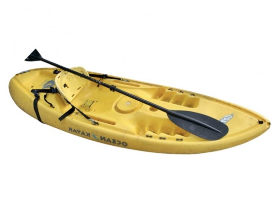 8' Yellow Ocean Kayak