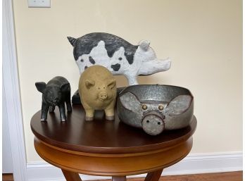 Collectable Pig Themed Decor Bundle
