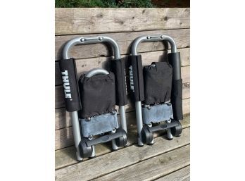 Thule Hull-a-port Pro Portable Rooftop Kayak Carrier - Set Of 2