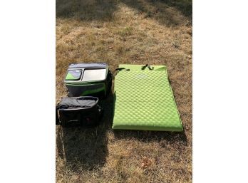 Portable Soft Sided Travel Coolers And Camping Mat