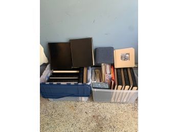 Huge Bin Of Photo Storage Albums
