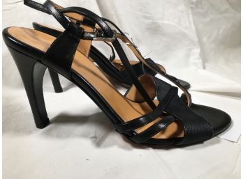 Very Nice BALLY Leather Strappy High Heels - Nice Quality - Made In Italy - Size 7-1/2 M - Very Nice Shoes