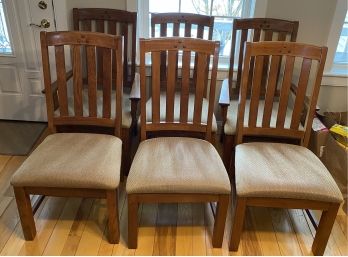 Set Of Six Oak Broy Hill Chairs