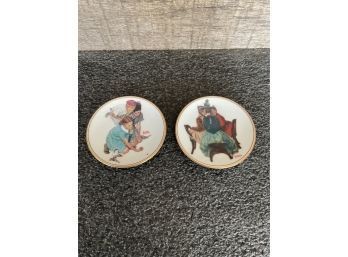 Vintage Norman Rockwell Collector Plates
