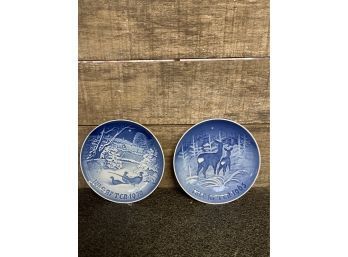 7 Inch B&G Blue & White Plates