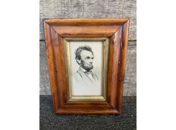 Framed Piece Abraham Lincoln