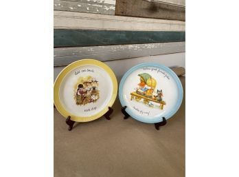 Laura And Gigi Collector Plates