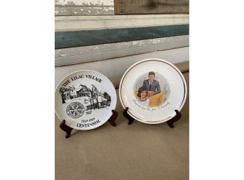JFK & Lilac Village Plate