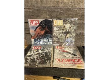 Olympic Theme Vintage Life Magazines