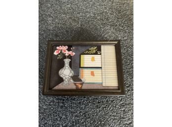 YEGA Hand Embroidered Keepsake Box
