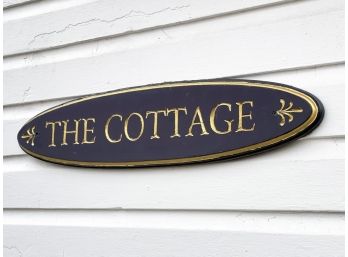A Homestead Inn Sign - 'The Cottage'