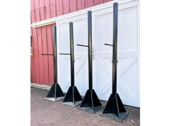 Large Custom Wood Stanchions, Or Event Sign Posts