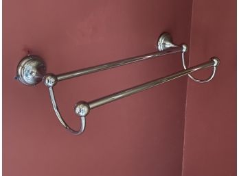 Chrome Bath Wall Fittings - Towel Bars, And More - 117