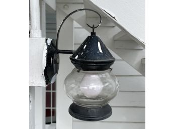 A Group Of 3 Vintage Outdoor Lanterns