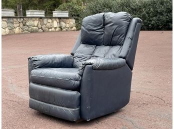 A Vintage Leather Reclining Chair