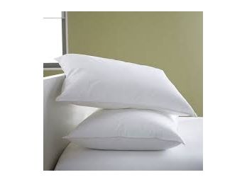 A Set Of 4 Standard Size Down Alternative Pillows -  With A GT Cotton  Pillow Case - 1/5