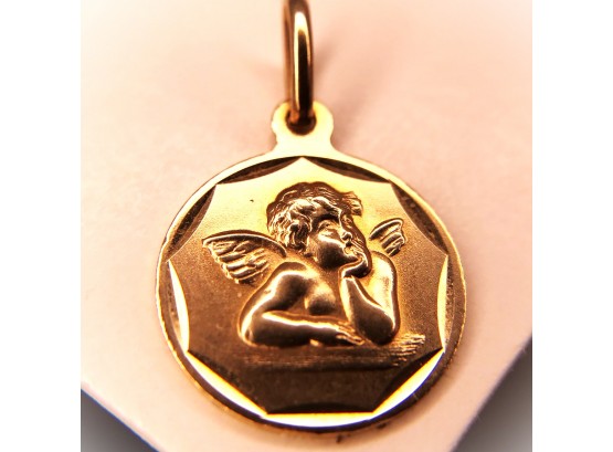14kt Gold Angel Pendant (1.56 Grams)