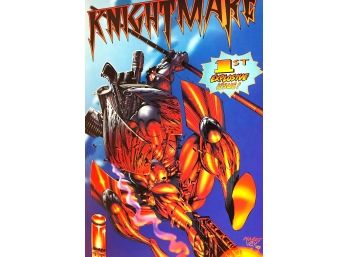 1st Explosive Issue Of Knightmare Comic Book