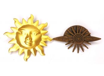 Sun Brooches (2 In Total)