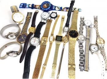 Lot Of Watches (They Are Untested & Some Are Damaged)