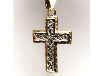14kt Gold Crucifix (1.24 Grams)