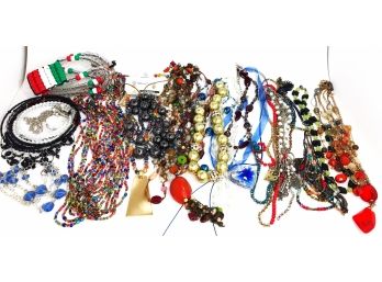 Beaded Necklace Lot