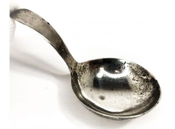 Antique George III Sterling Silver Caddy Spoon (0.4 Ounces) Charles Hougham