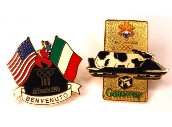 Olympic Pins (2 Pins In Total)
