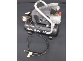 Husky 3 Gallon Air Compressor - 115V - Tested & Working